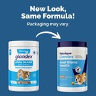 Glandex Dog Anal Gland Soft Chews  Pumpkin  Probiotics  Fiber - Peanut Butter 12