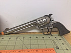Vintage Buck   n Bronc Shoot   n Iron Die Cast Cap Pistol Gun With Box