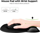 Ergonomic Mouse Pad   Memory Foam Wrist Rest Support Non Slip For Office Use