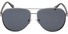 Guess Polarized Men s Shiny Gunmetal Aviator Sunglasses - Gu00140 08d 61
