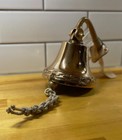 Bronze Farm   Ships Bell 4 3 4  diameter At Rim