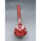 Rubbermaid 7444 Dark Burgundy Brown Plastic Serving Spoon 11 5  Commercial Nsf