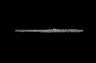 Mint Open Box Di Zhao Dz701 Bof Solid Silver Flute  B-foot  Offset G  With Case