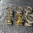 Vintage W s  Sumner Acousticut Saxophone Ligature Lot - Black Epoxy Screw Heads