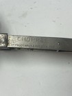 Vintage Foley Brown Wooden Handle Spring Loaded Chopper 3-stainless Blades