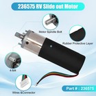 236575 Rv In-wall Slide-out Motor  Ig-42  10mm  Motor Assembly     