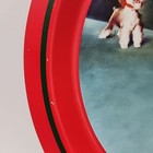 1988 Coca Cola Metal Round Coke Tray Christmas Santa  when Friends Drop In  12 