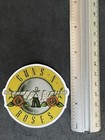 Guns N  Roses Sticker Logo Round Iconic 80s 90s Rock Band La Axl Rose Slash New