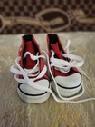 Converse All Star High Top Shoes Red Vintage Toddler Kids Size 1 Made In Usa