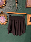 Lululemon Court Rival Black Tennis Skort Size 2