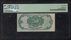 Fr  1381 50 Cents Fifth Issue Fractional Currency Note Pmg Uncirculated-63