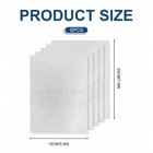 5pcs Plastic Welding Mesh  Plastic Repair Mesh  Durable Stainless Steel Weldi   