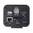 Amscope 4k 30fps 8mp Hdmi  Lan  Wi-fi Color Bsi Cmos C-mount Microscope Camera