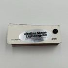 Vintage 1998 Gamcolor Swatchbook Lighting Gel Filter Sample Book