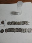 Lot Of 12 Silver Roosevelt Dimes And 12 Barber And One Mercury Dime