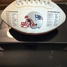 N E Patriots Limited Edition 1971-2002 Foxboro Stadium Football Acrylic Display