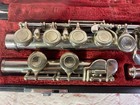 Yamaha Yfl-211 Flute Silver Plating Hard Case Fast Ship From Japan