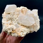 688 Gram Nice Combo Of Topaz   Quartz On Feldspar Matrix From Skardu Pakistan 