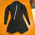 Mollusk Warm Wetsuit Kid Girls 8 Black Long Sleeve Shorty Spring Suit Swim Ocean