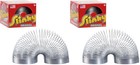 Original Slinky Walking Spring Toy - 2 75  Metal Fidget Toy - Pack Of 2