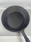 Vintage 9 75    Carbon Steel Frying Pan With Wood Handle  1930s   50s