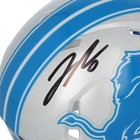 Jahmyr Gibbs Detroit Lions Autographed 2024 Speed Mini Helmet With  0 Signature