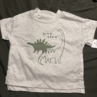 Carter s 2-piece T-shirt   Pants Set Dino Graphic Gray green Cotton 3m