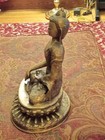 Vintage Solid Brass - Serene Buddha Chiang Saen Buddha 11  - Lotus Position