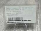 Original Vintage Laminated Blockbuster Video Membership Card Bronx Ny 2002 Jd