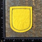Vintage Sverige Sweden Coat Of Arms Crest Travel Souvenir Woven Patch