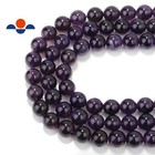 Natural Amethyst Smooth Round Beads Size 4mm 6mm 8mm 10mm 12mm 15 5  Strand