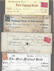 18 Bank Checks 1863-1901