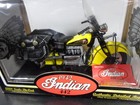 Tootsie Toys 1942 Indian Motorcycle 442 Die Cast Unopened 1 10 Scale Saddle Bags
