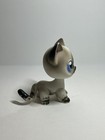 Authentic Littlest Pet Shop Lps Black White  5 - Siamese Shorthair Cat