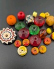 African Trade Beads Antique Venetian Assorted Lot Of 23