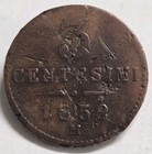 1852 Italian States Lombardy-venetia 3 Centesimi  Coin