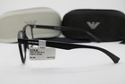 New Emporio Armani Ea 3178 5869 Matte Black Authentic Eyeglasses 55-19
