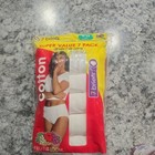 New Fruit Of The Loom Womens Size 9 White 100  Cotton 7 Pairs Briefs Label Free