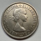 1953 Uk 2 Shillings - Coin  c-053