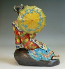 Oriental Chinese Ceramic Lady   Porcelain Dolls Figurine - Spring Sunshine