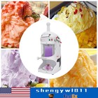 Ice Cub Shaved Ice Machine Commercial Ice Shaver Snow Cone Maker Premium 350w