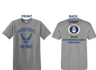 Air Force new York Air National Guard newburg  usaf 2-sided Shirt  Usaf Licensed
