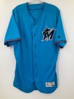 Maicol Sosa  99 Miami Marlins Game Used Jersey Spring Training Size  44