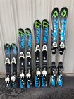 Volkl Rtm Jr Kids Skis W  Salomon C5 Adjustable Bindings - All Sizes -   clean  