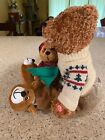 Vtg Avon Story Time Bear Twas The Night Before Christmas Animated Plush Toy Read