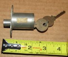 Vintage Yale Sliding Door Cabinet   Lock With Key