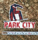 Park City Snowboard Sticker - Snowboarding Skiing Utah Mountain Rockies Sports