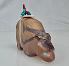Lena Boone Zuni Indian Paint Stone Fetish - 95689
