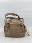 Vintage Chanel Beige Caviar Leather Chocolate Bar Satchel Bag Silver Hw Coa