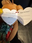 Ty Jingle Beanies Collection Bear Plush Happy Holidays
